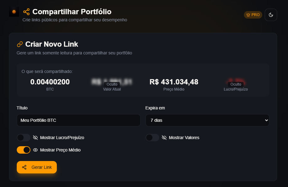 BTC Tracker – Gerencie compras de Bitcoin offline